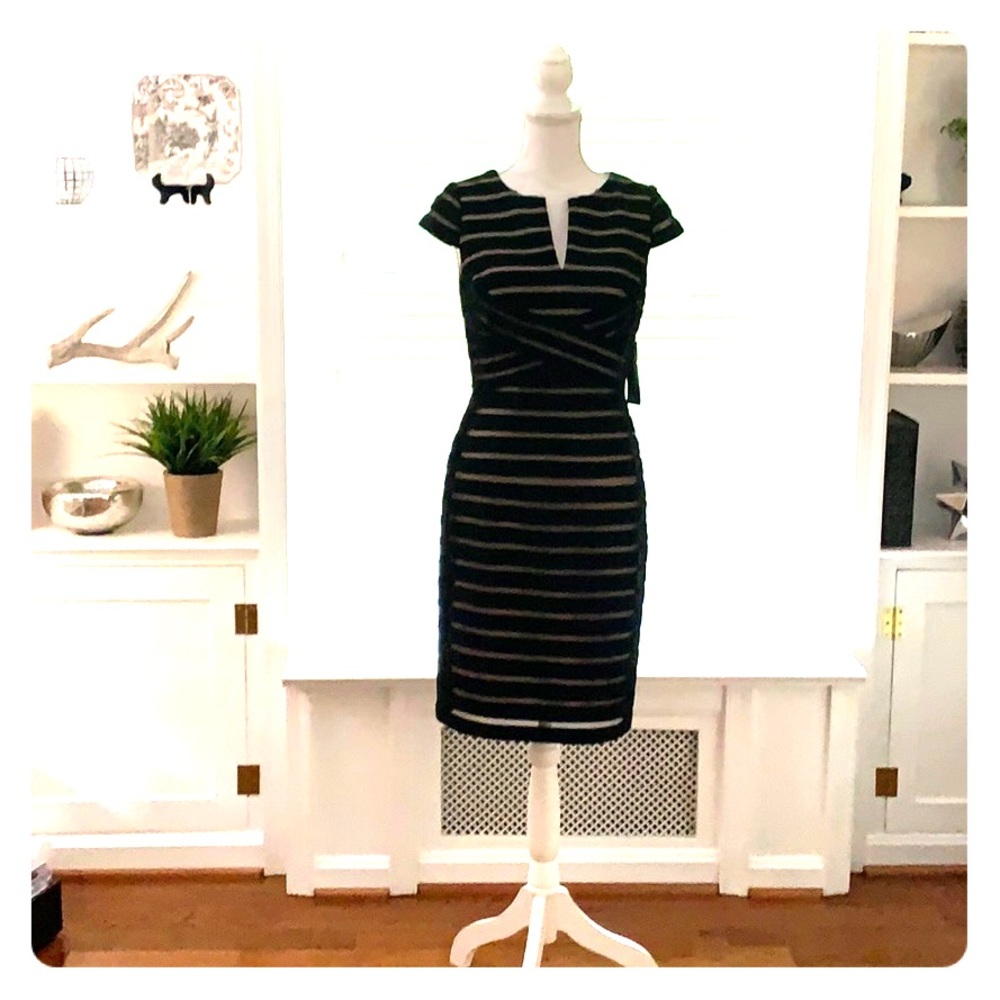 Adrianna Papell NWT size 8 black dress